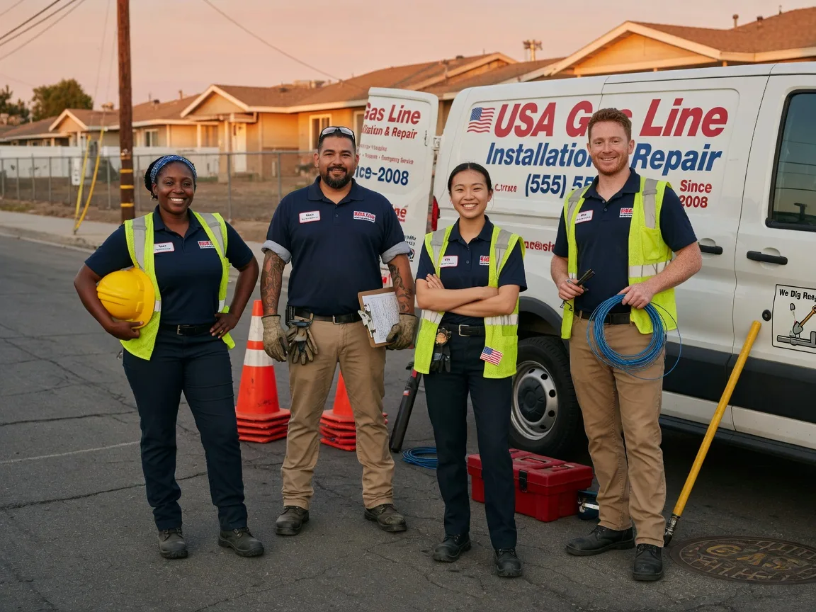 Gas Line Installation company in Stonefort, IL